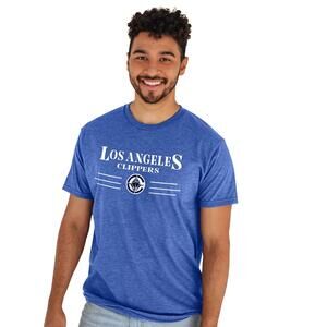 Blue 84 NBA Bi-Blend T-Shirt Heathered Team Color